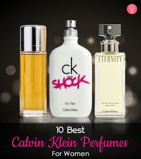 calvin klein perfumes list